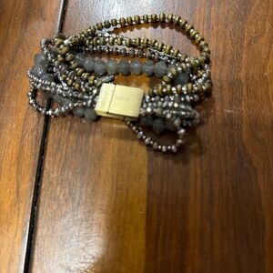 Chic Multi-Strand Beaded Bracelet